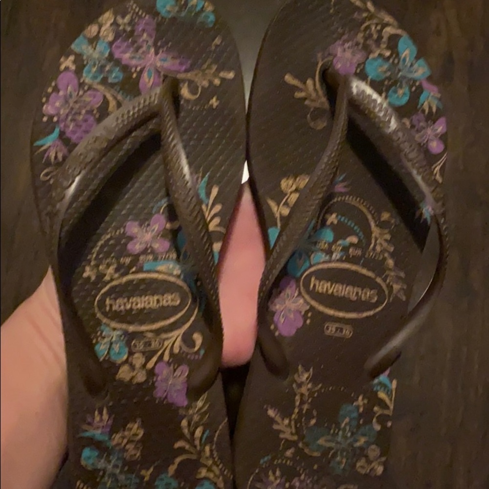 Havaianas taupe women’s 6